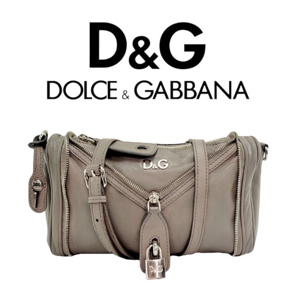 D&G Bags Rare Authentic Dolce Gabbana Dg Goatskin Vilma
